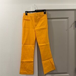 NWOT Zara Vibrant Orange Women's Trousers